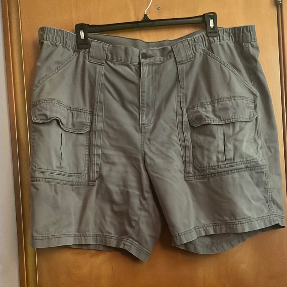 Croft & Barrow Gray Cargo Shorts Lightweight Outdoor